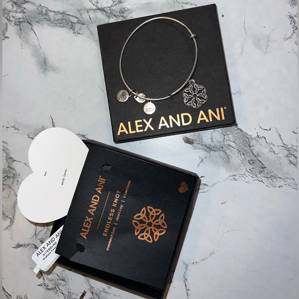 Alex and Ani Endless Knot Bracelet Brand New With Tags